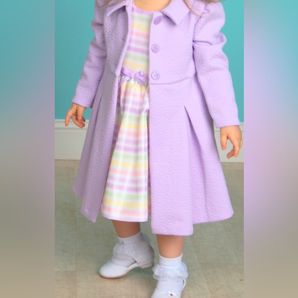Beautiful Spring Dress & Coat - 2T